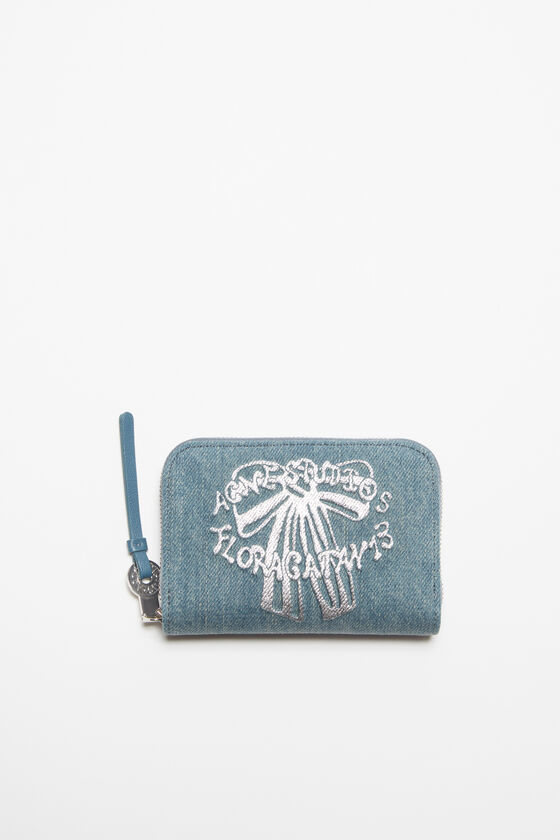 (image for) Well-Designed Denim zip wallet